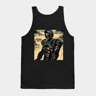 Hokusai Automaton Tank Top